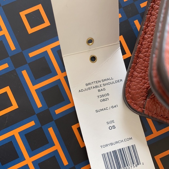 Tory Burch Sumac Britten Small Chain Shoulder Bag - Picture 5 of 10